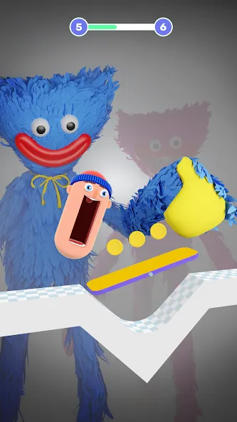 Hopping Heads: Scream & Shout (Хоппинг Хедс) [МОД: Бесконечные деньги, Монеты и Мега MOD] Screenshot 2