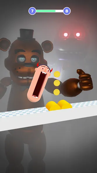 Hopping Heads: Scream & Shout (Хоппинг Хедс) [МОД: Бесконечные деньги, Монеты и Мега MOD] Screenshot 3