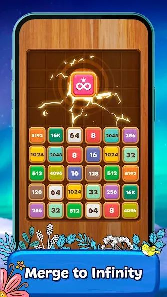 Merge Wood: Block Puzzle (Мерж Вуд) [МОД: Меню, Бесконечные монеты и Открытые уровни] Screenshot 4