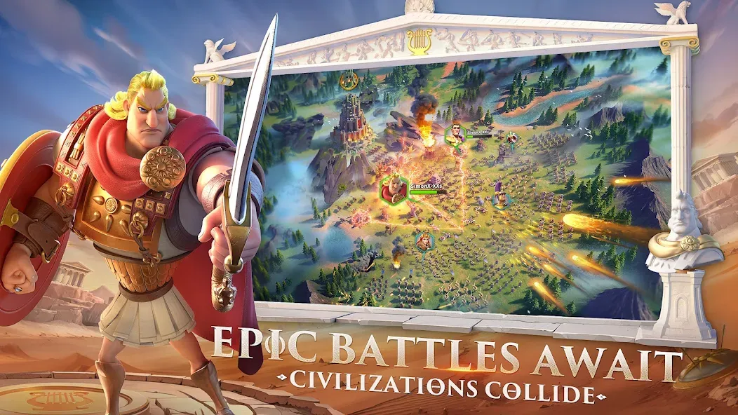 Rise of Kingdoms: Lost Crusade (Райз оф Кингдомс) [МОД: Много денег, Монет и Все открыто] Screenshot 4