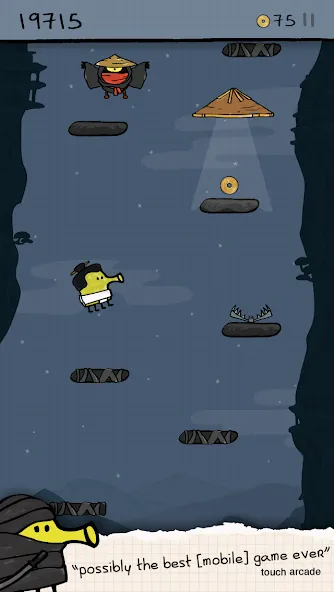 Doodle Jump (Дудл Джамп) [МОД: Бесконечные деньги, Монеты и Мега MOD] Screenshot 4
