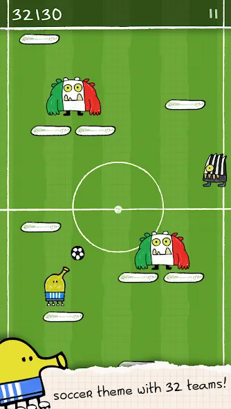 Doodle Jump (Дудл Джамп) [МОД: Бесконечные деньги, Монеты и Мега MOD] Screenshot 5