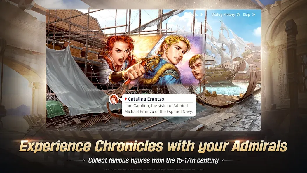 Uncharted Waters Origin (Анчартед Уотерс Ориджин) [МОД: Бесконечные деньги, Монеты и Мега MOD] Screenshot 4