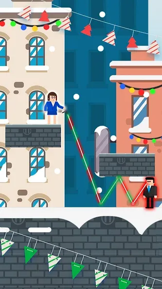 Mr Bullet - Spy Puzzles [МОД: Бесконечные деньги, Монеты и Мега MOD] Screenshot 1