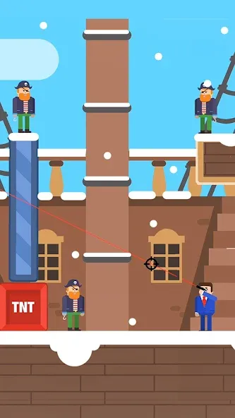 Mr Bullet - Spy Puzzles [МОД: Бесконечные деньги, Монеты и Мега MOD] Screenshot 4