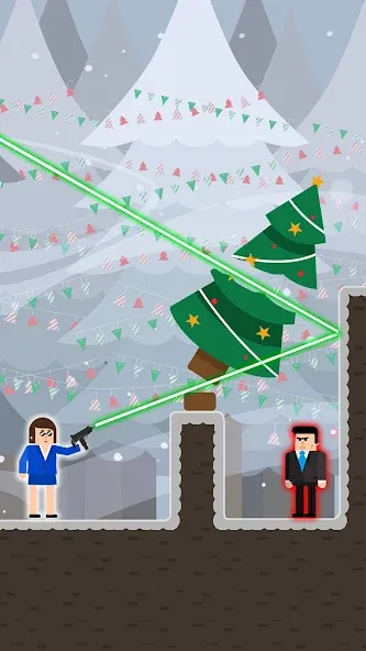 Mr Bullet - Spy Puzzles [МОД: Бесконечные деньги, Монеты и Мега MOD] Screenshot 5