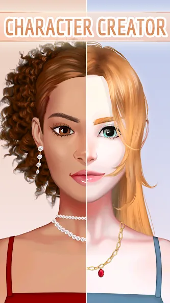 Avatar Character: Girl Creator [МОД: Деньги, Монеты и Меню MOD] Screenshot 2
