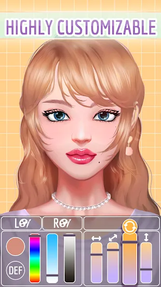 Avatar Character: Girl Creator [МОД: Деньги, Монеты и Меню MOD] Screenshot 5