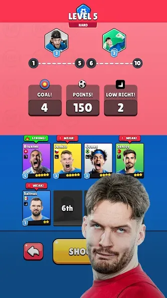 Live Penalty (Лайв Пенальти Клаш) [МОД: Много денег, Монет и Все открыто] Screenshot 3