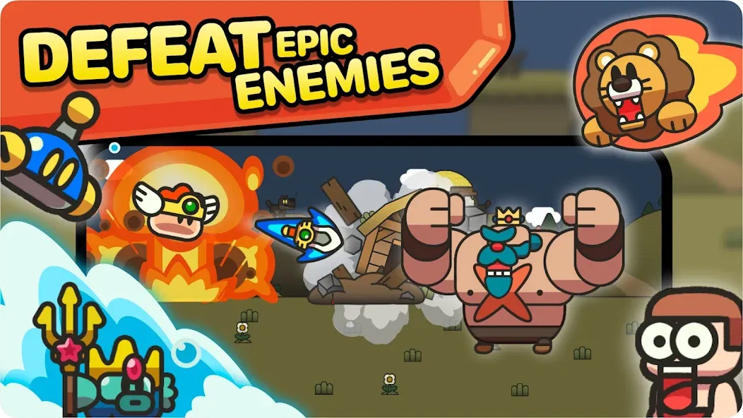 Legend of Slime: Idle RPG War (Легенда о слизи) [МОД: Бесконечные деньги, Монеты и Мега MOD] Screenshot 3