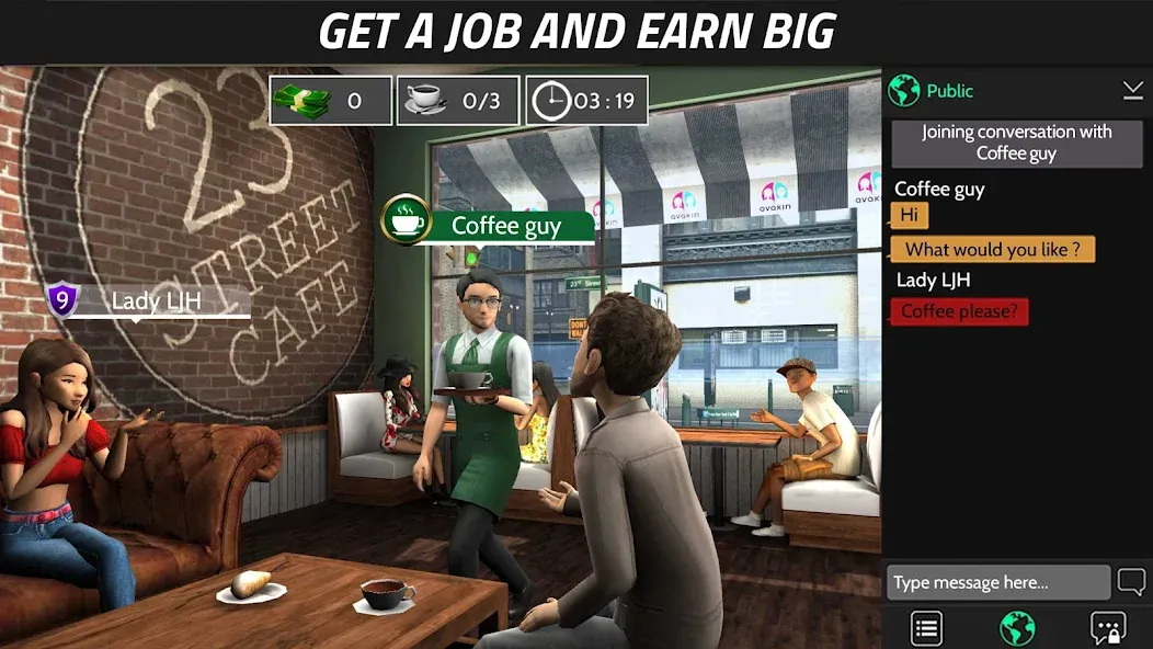 Avakin Life - 3D Virtual World (Авакин Лайф) [МОД: Меню, Бесконечные монеты и Открытые уровни] Screenshot 4