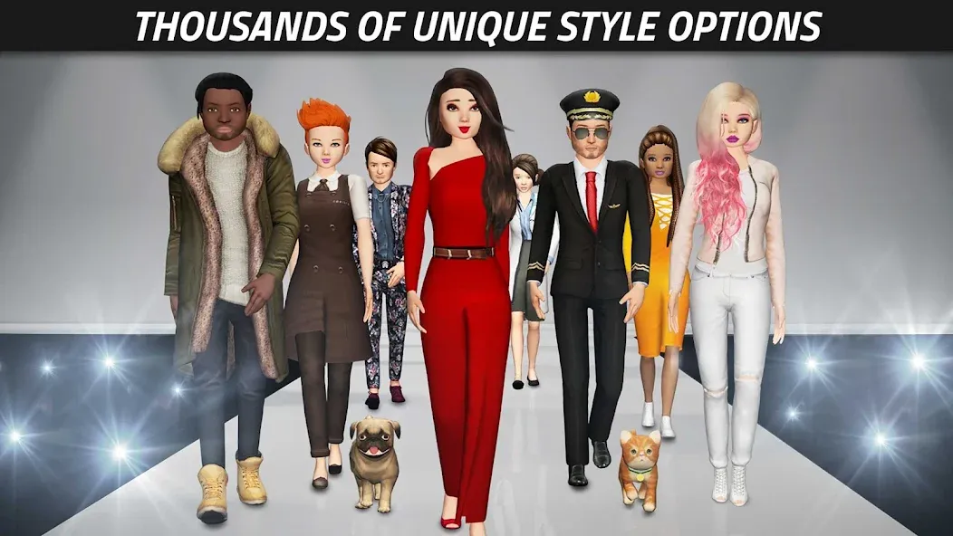 Avakin Life - 3D Virtual World (Авакин Лайф) [МОД: Меню, Бесконечные монеты и Открытые уровни] Screenshot 5