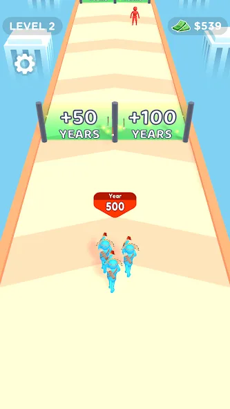 Crowd Evolution! [МОД: Много монет, Открытые уровни и Мега MOD] Screenshot 3