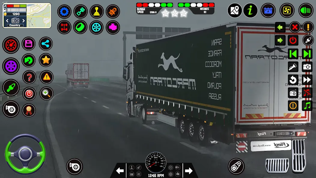 City Truck Simulator 2023 [МОД: Бесконечные деньги, Монеты и Мега MOD] Screenshot 5