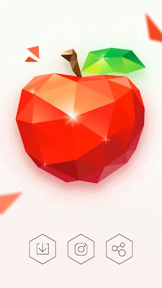 Love Poly: Puzzle Jigsaw (Лав Поли) [МОД: Деньги, Монеты и Меню MOD] Screenshot 3