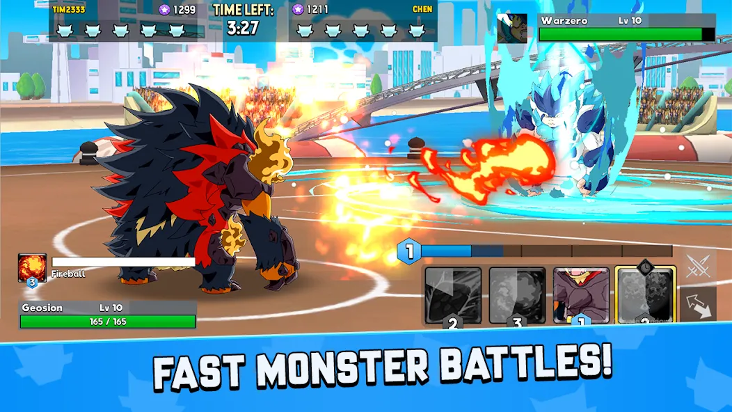 Monster Masters [МОД: Много монет, Открытые уровни и Мега MOD] Screenshot 1