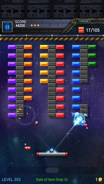 Brick Breaker Star: Space King [МОД: Много денег, Монет и Все открыто] Screenshot 4
