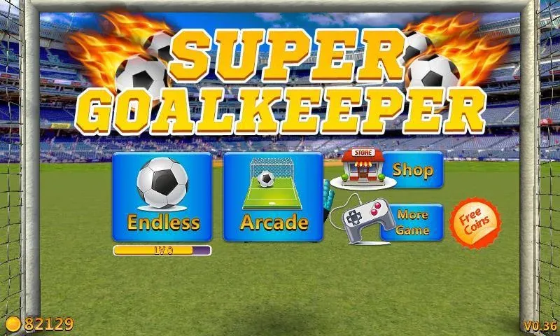 Super Goalkeeper - Soccer Game (упер Вратарь) [МОД: Много монет, Открытые уровни и Мега MOD] Screenshot 5