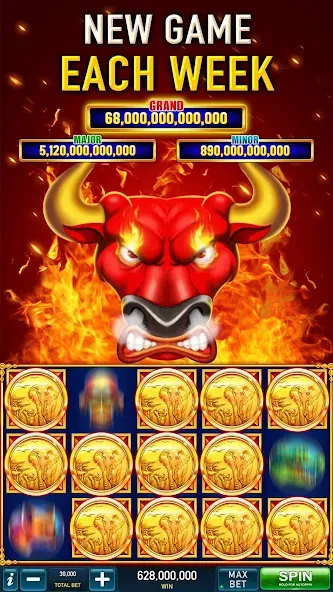 Slots Cash:Vegas Slot Machines (Слотс Кэш) [МОД: Меню, Бесконечные монеты и Открытые уровни] Screenshot 3