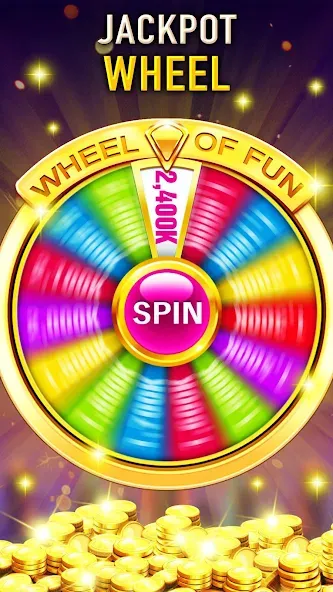 Slots Cash:Vegas Slot Machines (Слотс Кэш) [МОД: Меню, Бесконечные монеты и Открытые уровни] Screenshot 5