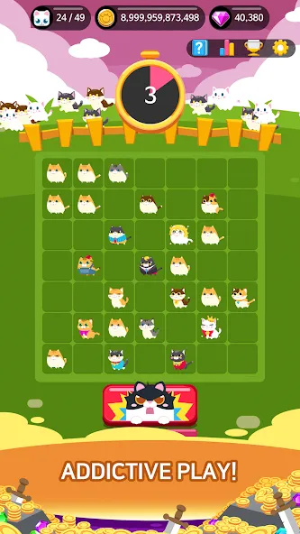 Battle Cat Hero (Баттл Кэт Герой) [МОД: Много монет, Открытые уровни и Мега MOD] Screenshot 4
