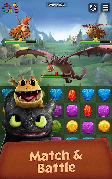Dragons: Titan Uprising (Драгонс) [МОД: Все открыто, Дополнительные деньги и Меню MOD] Screenshot 1