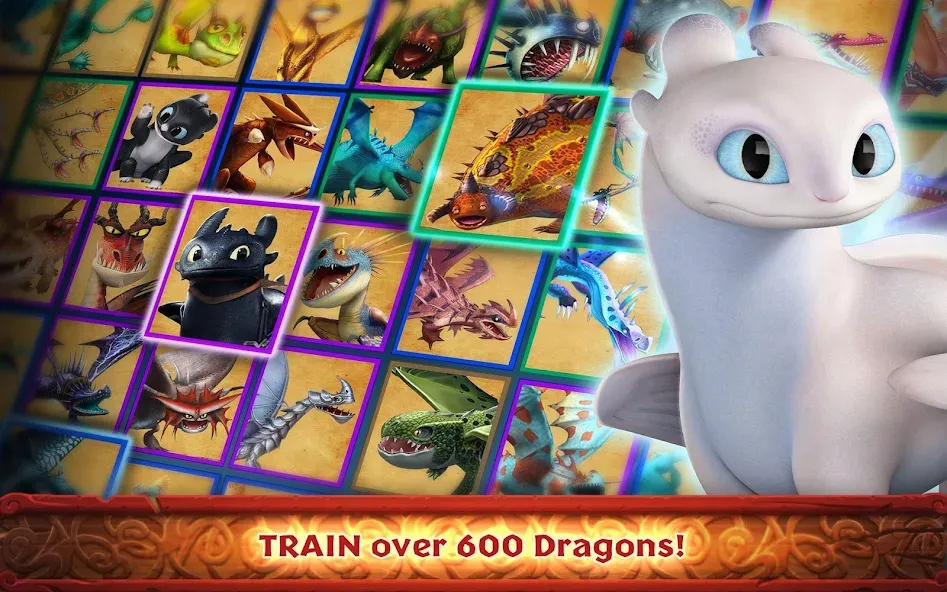 Dragons: Rise of Berk (Драгонс) [МОД: Много денег, Монет и Все открыто] Screenshot 2