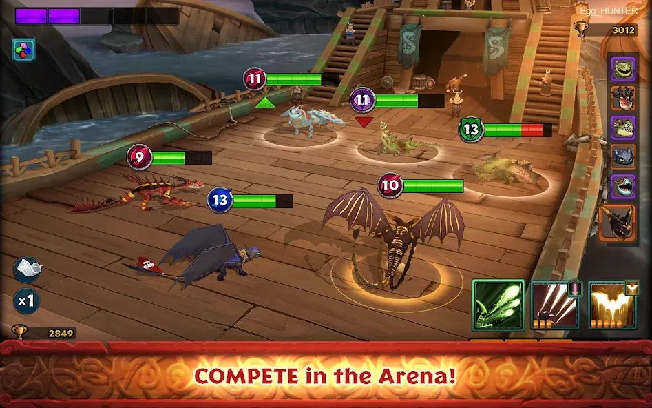 Dragons: Rise of Berk (Драгонс) [МОД: Много денег, Монет и Все открыто] Screenshot 3