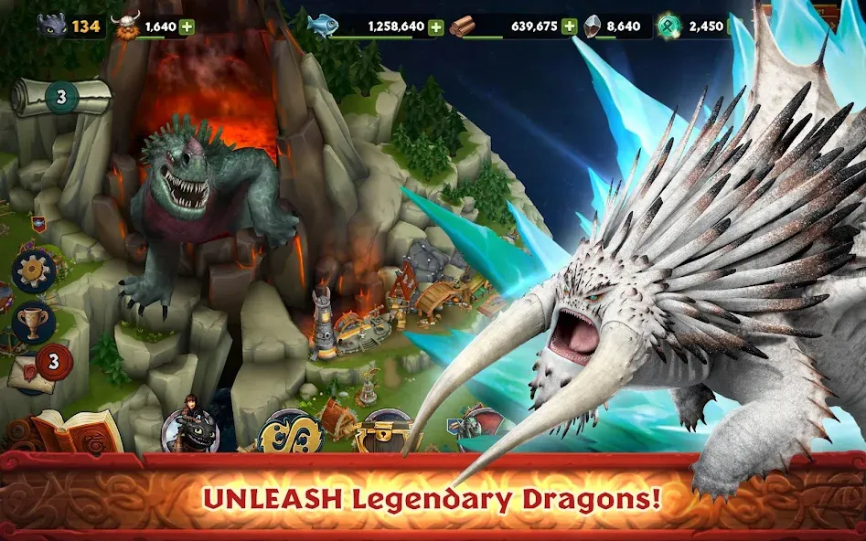 Dragons: Rise of Berk (Драгонс) [МОД: Много денег, Монет и Все открыто] Screenshot 5