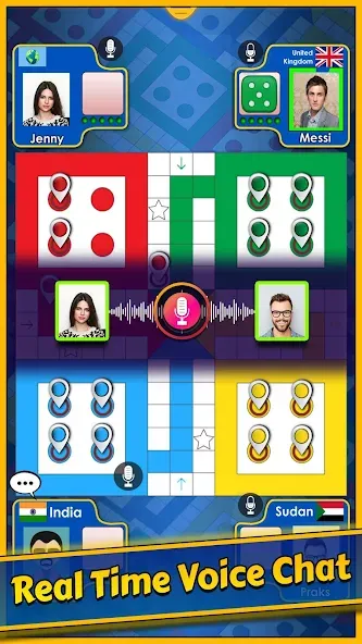 Ludo King™ (Лудо Кинг) [МОД: Меню, Бесконечные монеты и Открытые уровни] Screenshot 1