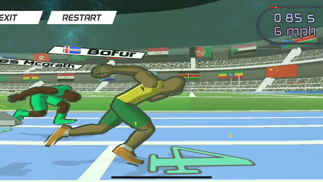 Speed Stars: Running Game (Спид Старс) [МОД: Бесконечные деньги, Монеты и Мега MOD] Screenshot 3