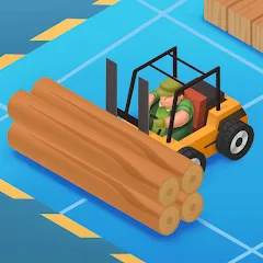 Скачать Idle Lumber - Bedrijfs Magnate (Айдл Ламбер) [МОД: Меню, Бесконечные монеты и Открытые уровни] | Взлом Idle Lumber - Bedrijfs Magnate на Андроид