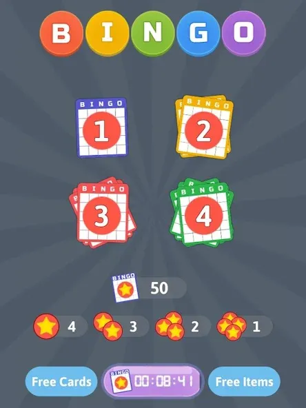 Bingo Mania - Light Bingo Game (Бинго Мания) [МОД: Меню, Бесконечные монеты и Открытые уровни] Screenshot 4