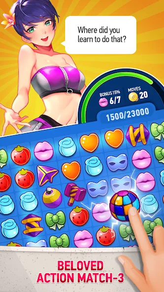 Lust Puzzle (Ласт Пазл) [МОД: Все открыто, Дополнительные деньги и Меню MOD] Screenshot 2