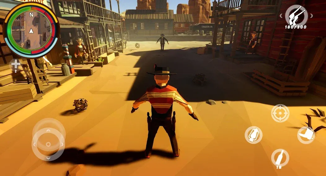 West Cowboy Western Polygon [МОД: Бесконечные деньги, Монеты и Мега MOD] Screenshot 5