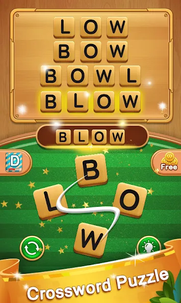 Word Legend Puzzle Addictive [МОД: Много монет, Открытые уровни и Мега MOD] Screenshot 1