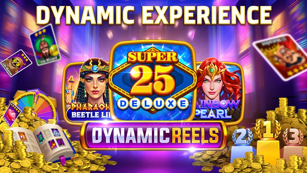 HighRoller Vegas: Casino Games (Хайроллер Вегас) [МОД: Много денег, Монет и Все открыто] Screenshot 2