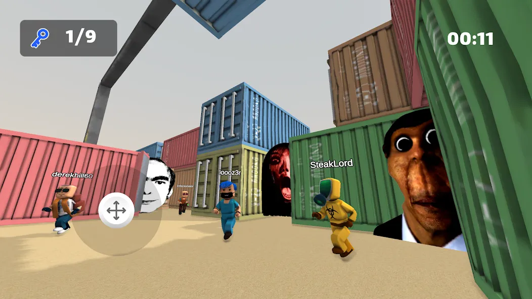 Nextbots: Obunga Chase Rooms (Некстботс) [МОД: Много монет, Открытые уровни и Мега MOD] Screenshot 5