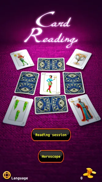 Card Reading (Кард Ридинг) [МОД: Бесконечные деньги, Монеты и Мега MOD] Screenshot 1