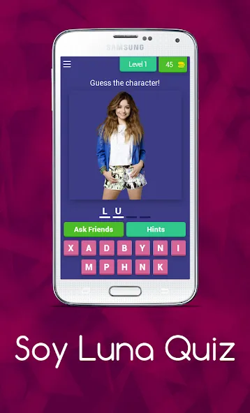 Soy Luna Quiz (Сой Луна Викторина) [МОД: Меню, Бесконечные монеты и Открытые уровни] Screenshot 1