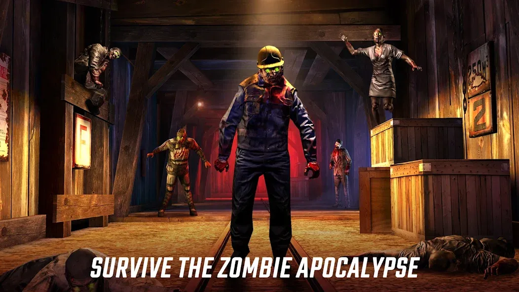 Dead Trigger 2 FPS Zombie Game (ДЕАД ТРИГГЕР 2) [МОД: Бесконечные деньги, Монеты и Мега MOD] Screenshot 1