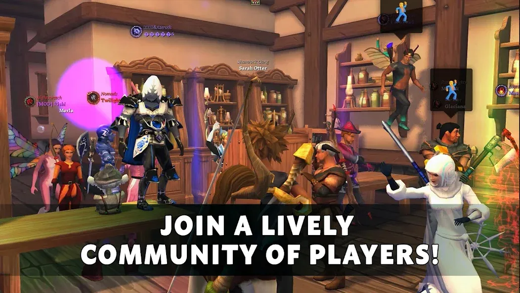 Villagers & Heroes - MMO RPG [МОД: Много денег, Монет и Все открыто] Screenshot 2