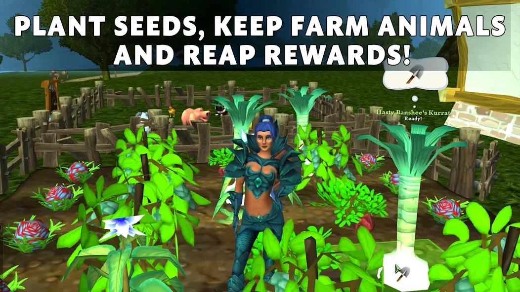 Villagers & Heroes - MMO RPG [МОД: Много денег, Монет и Все открыто] Screenshot 4