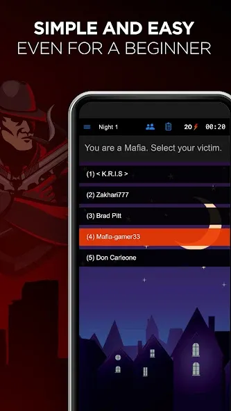 Mafia Online With Video Chat [МОД: Много денег, Монет и Все открыто] Screenshot 3