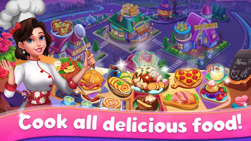 Mom's Kitchen : Cooking Games [МОД: Много денег, Монет и Все открыто] Screenshot 2