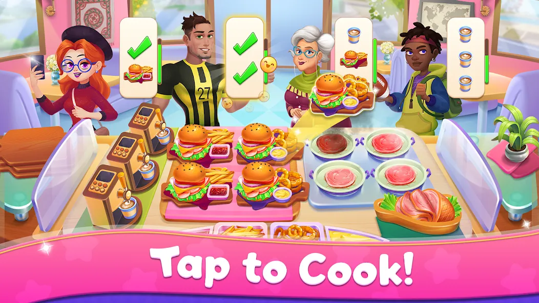 Mom's Kitchen : Cooking Games [МОД: Много денег, Монет и Все открыто] Screenshot 3