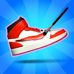 Скачать Sneaker Art! - Coloring Games [МОД: Меню, Бесконечные монеты и Открытые уровни] | Взлом Sneaker Art! - Coloring Games на Андроид