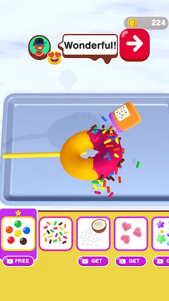 Chocolaterie! [МОД: Меню, Бесконечные монеты и Открытые уровни] Screenshot 3