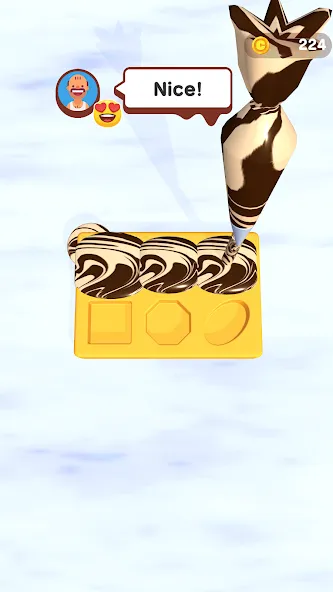 Chocolaterie! [МОД: Меню, Бесконечные монеты и Открытые уровни] Screenshot 5