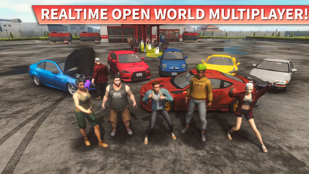 Car Driving Openworld (Кар Драйвинг Онлайн) [МОД: Много монет, Открытые уровни и Мега MOD] Screenshot 1